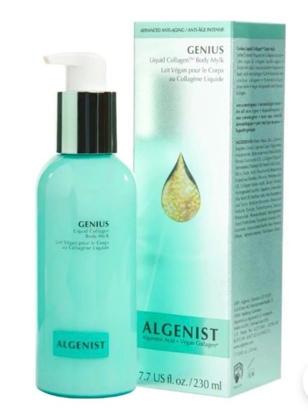 Algenist Aqua Genius Liquid Collagen Body Mylk